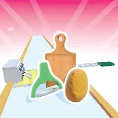 Potato Rush МОД на Андроид