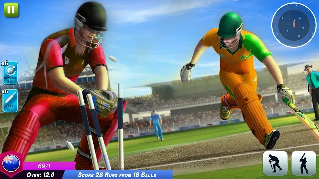 World Cricket Games Offline  [МОД Все открыто] Screenshot 4