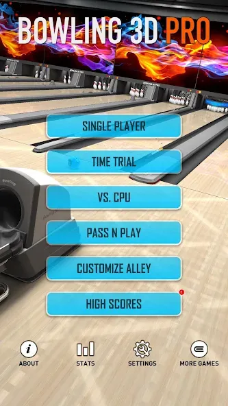 Bowling 3D Pro (Боулинг 3D Про)  [МОД Бесконечные деньги] Screenshot 4