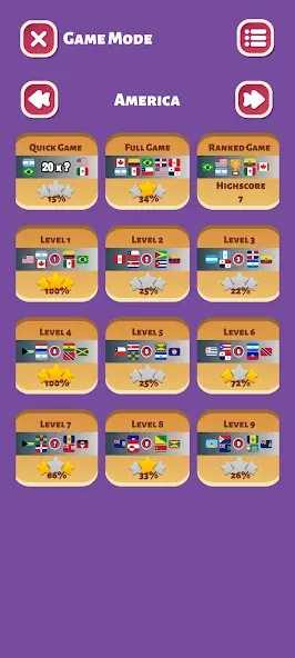 Country Flags World Quiz Game  [МОД Unlocked] Screenshot 2