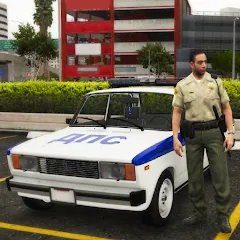 Police Car Riders: VAZ 2107 МОД на Андроид