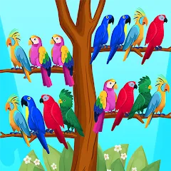 Bird Puzzle - Color Game МОД на Андроид