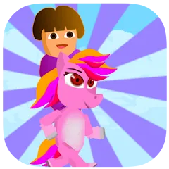 Dora Riding Pony Escape Jungle МОД на Андроид