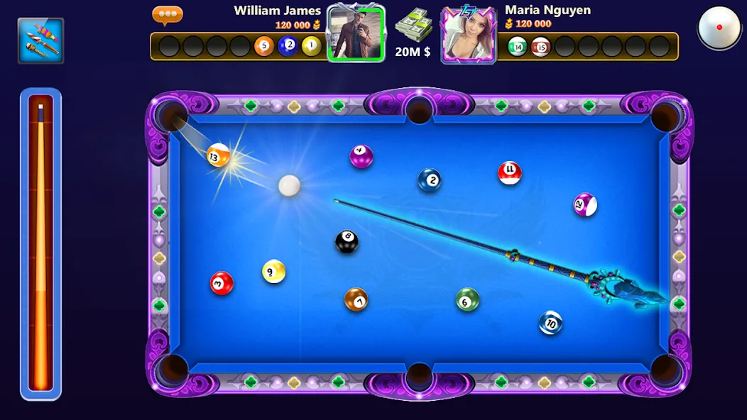 8 Ball Offline - Billiard Pool (Шар Оффлайн)  [МОД Все открыто] Screenshot 2