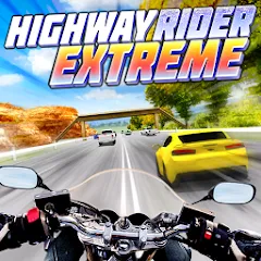 Highway Rider Extreme - 3D Mot МОД на Андроид