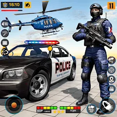US Police Shooting Crime City МОД на Андроид