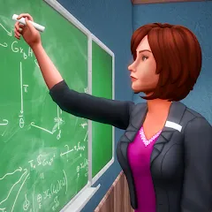 High School Teacher Simulator МОД на Андроид