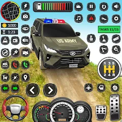 Flying Prado Car Robot Game МОД на Андроид