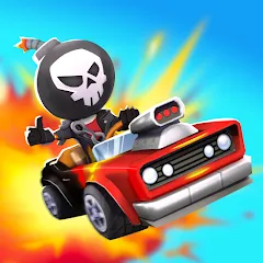 Boom Karts Multiplayer Racing МОД на Андроид