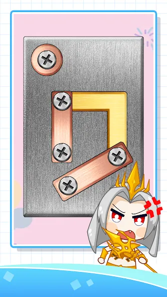 X-ヒーロー：ビス打ちの達人！  [МОД Бесконечные монеты] Screenshot 1