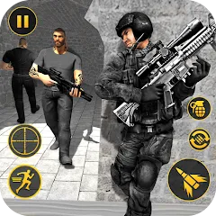 Anti Terrorist Shooting Game МОД на Андроид