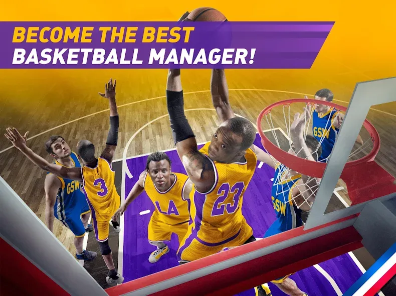Basketball Fantasy Manager NBA  [МОД Много монет] Screenshot 2