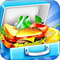 Lunch Box cooking Games 2023 МОД на Андроид