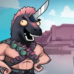 Fury Wars online shooter games МОД на Андроид