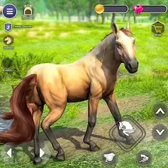 Virtual Wild Horse Family Sim МОД на Андроид
