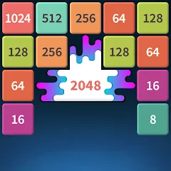 1M - Merge Number Block Puzzle МОД на Андроид
