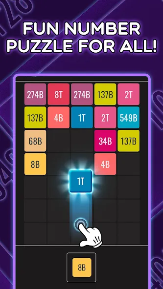 Join Blocks 2048 Number Puzzle (Джоин Блокс)  [МОД Menu] Screenshot 1