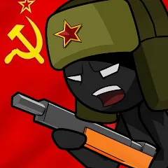 Stickman WW2 МОД на Андроид