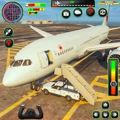 Real Flight Sim Airplane Games МОД на Андроид
