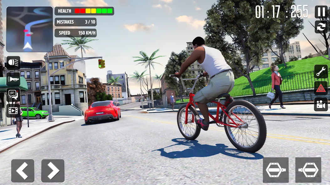 Cycle Stunt Games: Cycle Game (Оффроад Велосипедист )  [МОД Много монет] Screenshot 2