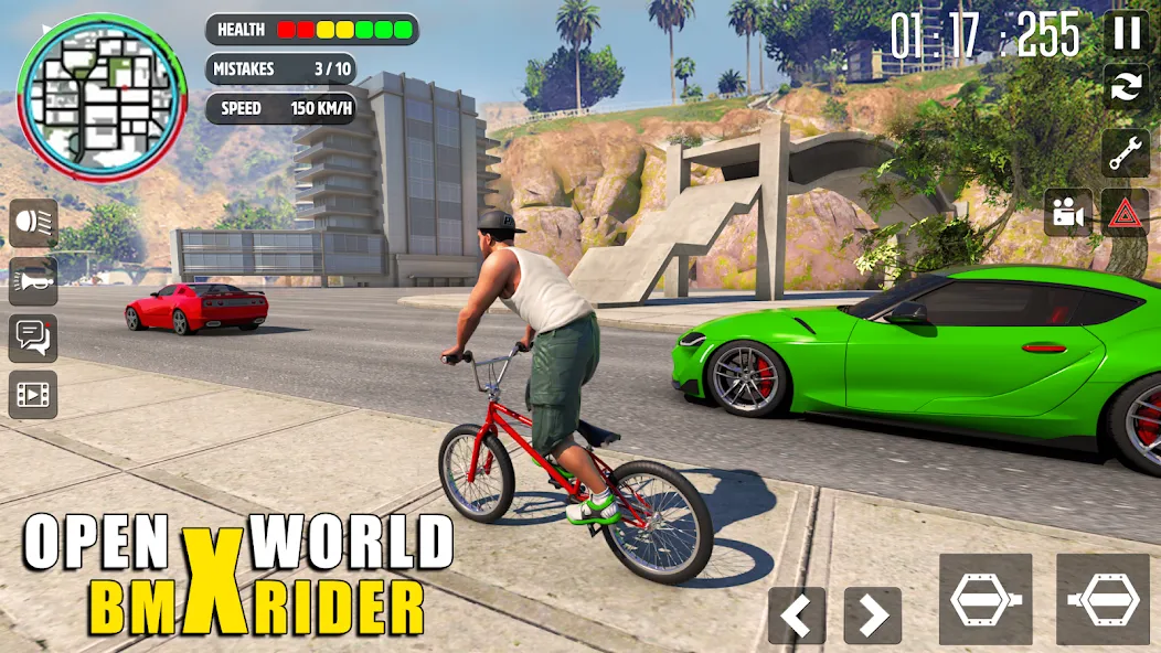 Cycle Stunt Games: Cycle Game (Оффроад Велосипедист )  [МОД Много монет] Screenshot 5