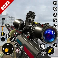 Sniper Gun Shooting game МОД на Андроид