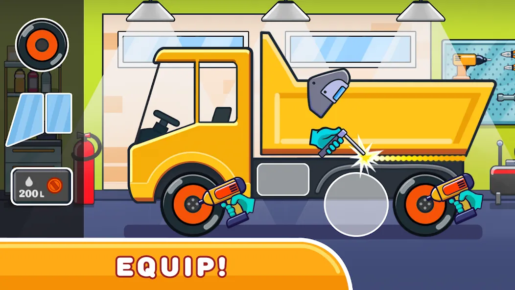 Car & Games for kids building  [МОД Все открыто] Screenshot 1