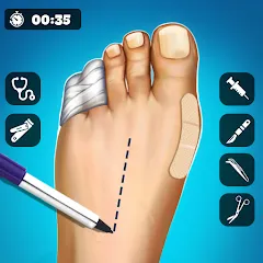 Hospital Surgeon: Doctor Game МОД на Андроид