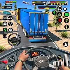 Truck Driving Euro Truck Game МОД на Андроид