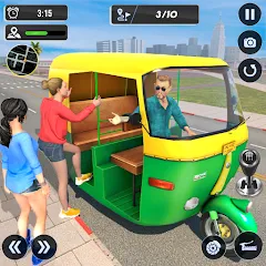 Tuk Tuk Auto Driving Games 3D МОД на Андроид