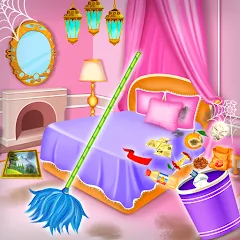 Princess house cleaning advent МОД на Андроид