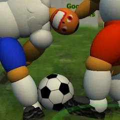 Goofball Goals Soccer Game 3D МОД на Андроид