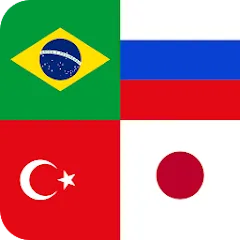 Flags of World Countries Quiz МОД на Андроид
