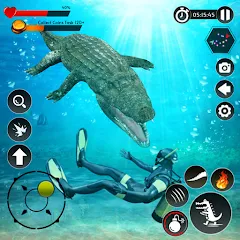 Hungry Animal Crocodile Games МОД на Андроид