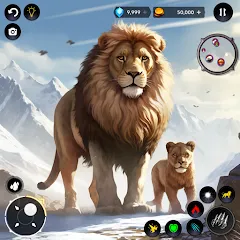 Lion Simulator Wild Lion Games МОД на Андроид