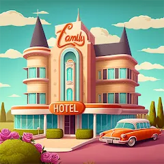 Merge Hotel: Family Story Game МОД на Андроид