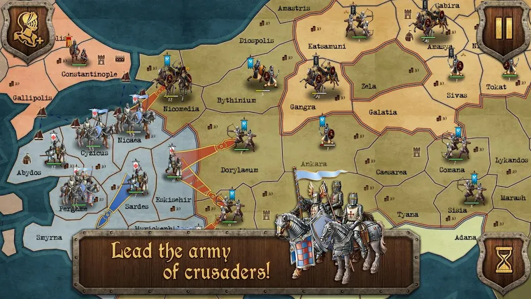 S&T: Medieval Wars  [МОД Много денег] Screenshot 2