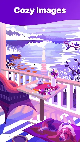 Hey Color Paint by Number Art  [МОД Много денег] Screenshot 4