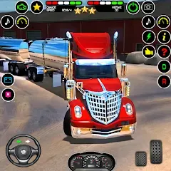 US Truck Driving Cargo Game 3D МОД на Андроид
