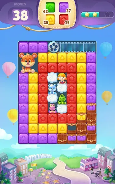 Cube Rush Adventure (Кьюб Раш Приключение)  [МОД Много монет] Screenshot 1