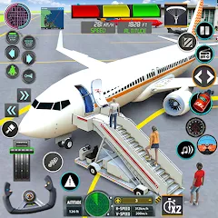 Pilot Flight Simulator Games МОД на Андроид