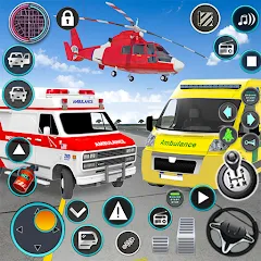 Heli Ambulance Simulator Game МОД на Андроид