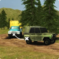 Dirt Trucker: Muddy Hills МОД на Андроид
