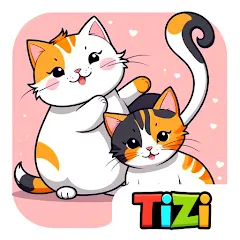 My Cat Town - Cute Kitty Games МОД на Андроид