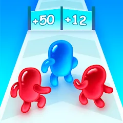 Join Blob Clash 3D: Mob Runner МОД на Андроид