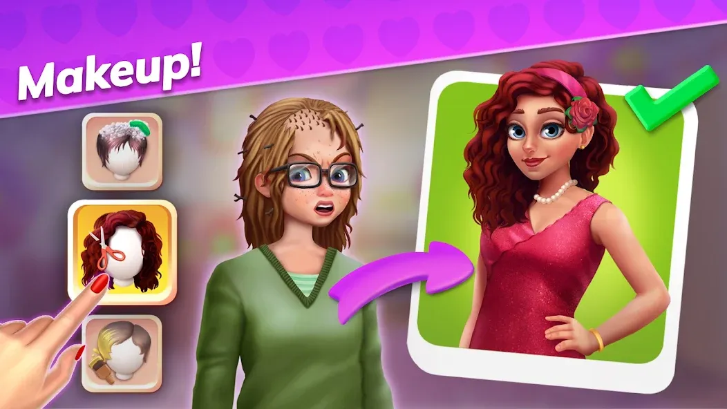 Emma's Mansion: Design & Match  [МОД Unlimited Money] Screenshot 1