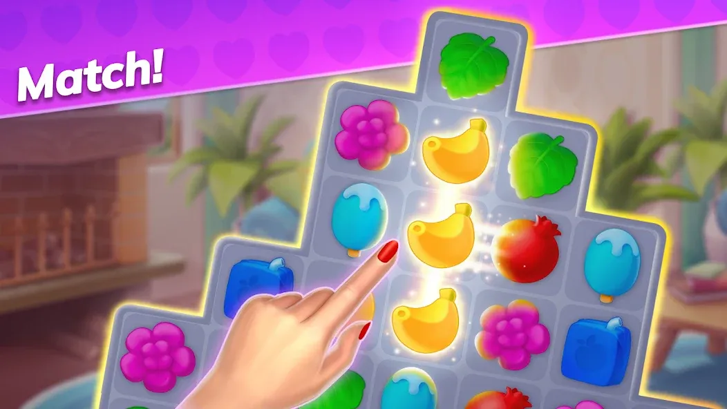 Emma's Mansion: Design & Match  [МОД Unlimited Money] Screenshot 5