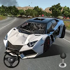 Mega Car Crash Simulator МОД на Андроид
