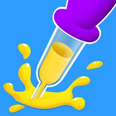 Paint Dropper: draw puzzle МОД на Андроид