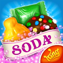 Candy Crush Soda Saga МОД на Андроид
